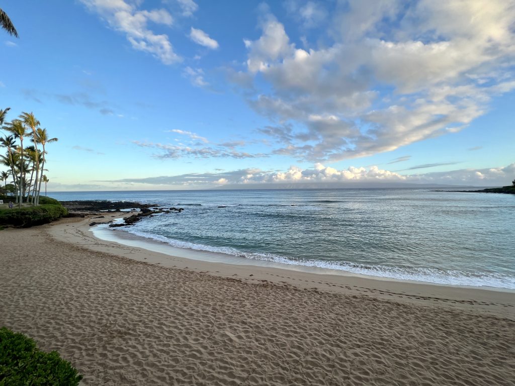 Ocean view of Napili Bay